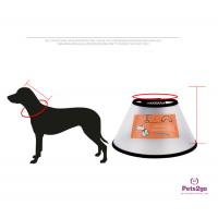 China 4XL Adjustable 1kg Pet Recovery Collar For Adult Cats And Small Dogs on sale