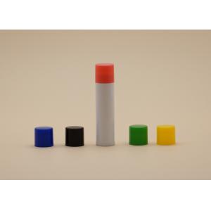 China 5g Cylinder Shape Lip Balm Tubes , Empty Lip Gloss Tubes Natural Color supplier