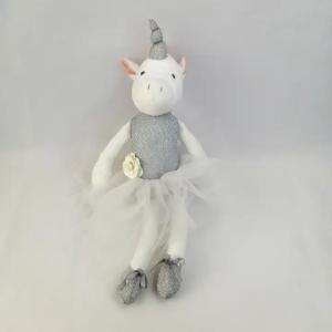 Custom Size Stuffed Animal Toy Plush Unicorn Wearing TuTu Dress