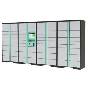 Wireless Monitoring Delivery Parcel Collection Lockers with Secured Electronic Locker System