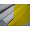 China Сетка 100% белых/желтого цвета моноволокна полиэстера для печатания ткани 120Т - 34 wholesale
