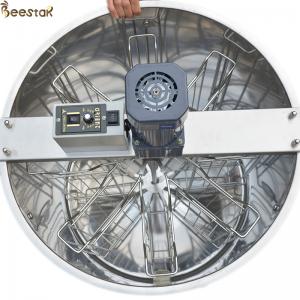 China 6 Frames Stainless Steel Electric Honey Extractor With Vertical Motor supplier