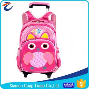 China 600D Polyester Promotional Products Backpacks Kids Trolley Bag For School Students supplier