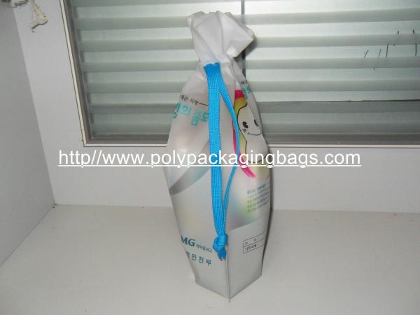 Sacos de plástico do cordão personalizado do CPE/LDPE para o roupa interior/suti