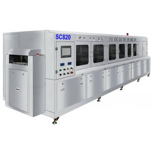 Sus304 Semiconductor pacakging flux chemical wash machine 600mm width net for IGBT,IPM and LEADFRAME parts