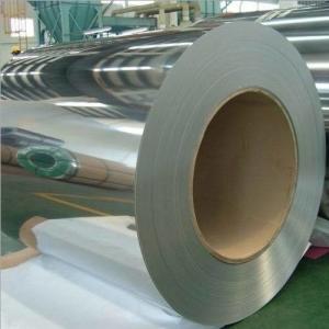 China AISI 304 316 Stainless Steel Coil , Thin Stainless Steel Sheets 4fT 2B BA Finish supplier