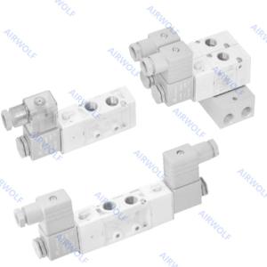 China マインドマン 5/2 Way 3/2 Way アルミニウム 肺電磁弁 DC24V AC220V AC110V DC12V MVSC-220-4E1 MVSC-220-4E2 MVSC-220-4E2-DC24-L supplier