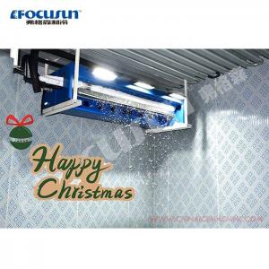 China Indoor Snow Room Snow Machine for Making Blue/Black Snow Ice at Amusement Snow Park supplier