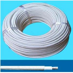 flexible silicone rubber insulated heating wire cable,200 degree high temperature heater wire UL3323