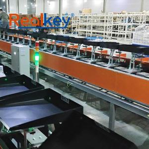 China Clasificación automática Máquina de clasificación de paquetes en bandejas inclinadas Sistema de identificación automática supplier