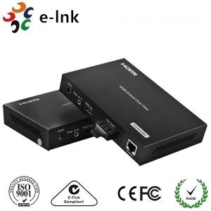 China 1- Ch HDMI Video + 1- Ch 10/100M Ethernet Over Fiber Extender , Hdmi Optical Extender supplier