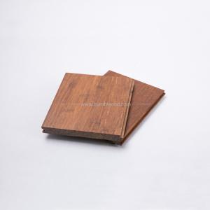 Charcoal Bamboo Parquet Flooring with UV Coating from Eco-Friendly Manufacturers