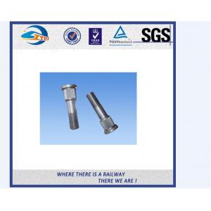 Plain / Black Anodize Hex Bolt And Nut / Train Bolt , Tensile Strength ≥800Mpa