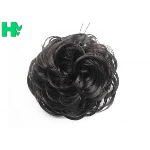 China Chignon Hair Bun Synthetic Hair Pieces , Hair Extension Pieces supplier