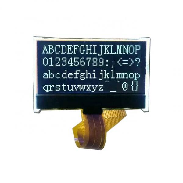 26 Pin FPC Connector Dot Matrix LCD Display 128x64 With Touch Panel