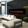 China 1980mm Wall Mounted Electric Fireplace Classical Style 10-50Sqm Warm Area wholesale