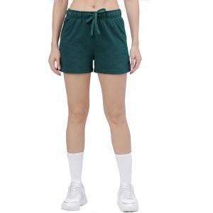 Custom Logo Sports Pants Fitness Running Biker Yoga Women Shorts with Side Pocket