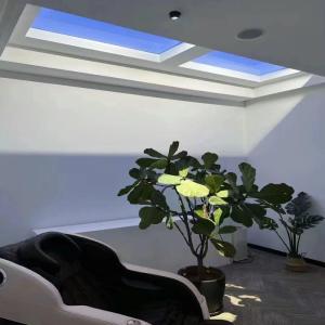 China Premium LED Fake Skylight Panel – 1ft x 4ft Size, 80W High Brightness (4000+ Lumens), Dynamic CCT 2100K-7800K, Smart Control via Tuya App, Google Voice, Zigbee & DALI-2 wholesale