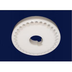 Al2O3 / Alumina Zirconia Ceramic Insulation Washer Parts High Toughness