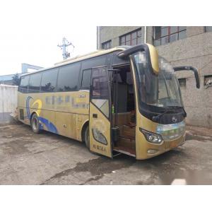 38 Seats Yuchai Rear Engine Six Cylinders 270hp Euro V Airbag Chassis Left Steering Kinglong XMQ6901 Used Tour Bus