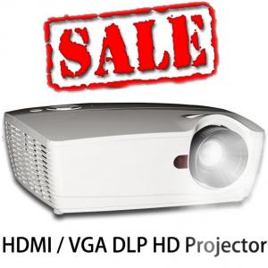 Digital 3D DLP Projector Clear Image Video Projecteur 10000:1 Contrast Good HDMI Beamer