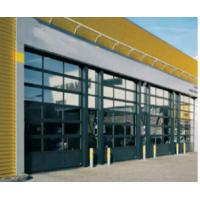China Black 230V Custom Overhead Garage Door Aluminum Alloy And Glass In Residential on sale