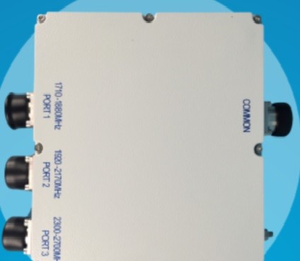 China Nível impermeável IP67 PIM 160DBC do combinador híbrido exterior do divisor de poder de 3 maneiras/RF supplier
