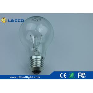 China Low Watt Incandescent Light Bulb 40 Watt Power , Traditional Light Bulbs E27 supplier