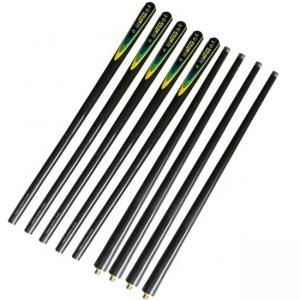 6mm 10mm Square Carbon Fiber Tube Pool Cue High Strength Billiards Cue For Club Members