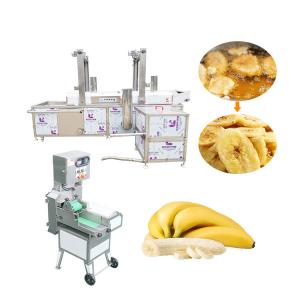 CE certificate high quality 300kgph plant banana chips making machines