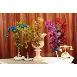 China Artificial Plant&Flowers Butterfly Orchid artificial blossom branches artificial silk flow supplier