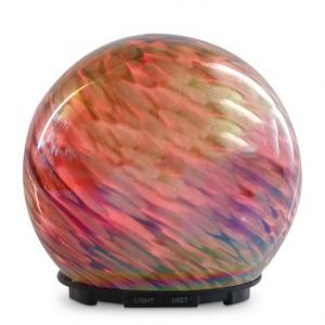 BCSI 7-9W Hand Blown Glass Aroma Diffuser Night Light Colorful