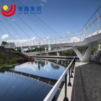 China Prefab Galvanized Steel Frame Structure Bridge Weather Resistant on sale