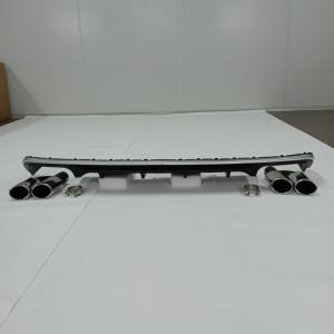 China New Arrival Rear Bumper Lip for Audi A4 Nonsline Facelift Audi S4 Style Rear Diffuser With Tailpipes 2016-2019 wholesale