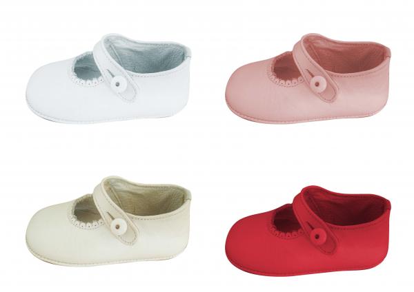 solid very soft leather baby shoe NO.1061