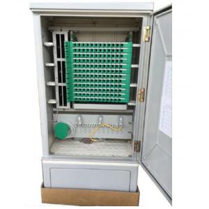 SMC Material Optical Fiber Distribution Cabinet , 144 Core Fiber Wall Mount Enclosure