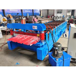 Plc Control Hydraulic Cutting Roll Forming Machine Ibr 840 Profile