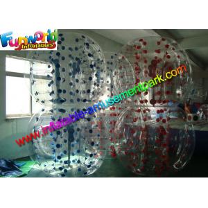 Clear Strong Loopy Inflatable Bubble Ball Durable With Silk Printing