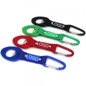Colorful Rubber Kettle Water Bottle Buckles Carabiner Logo Customized