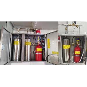 Electromagnetic Type Kitchen Fire Suppression System Single And Double Bottle Group