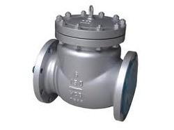 Cast Steel Swing Check Valve DN100 PN100 DIN 3202 Face To Face , WCB Body