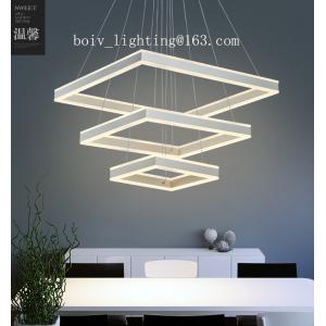 Square Simple  Hanging  Lamp Pendant  Lightings  And Chadelier