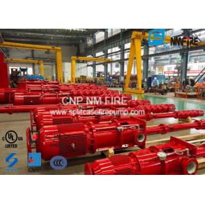 China Centrifugal Motor Drive Vertical Turbine Fire Pump Ductile Cast Iron Casing supplier