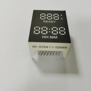 White color customized 7 segment led display for kitchen appliance oven OEM ODM service