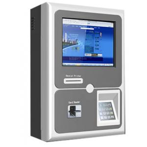 China Vehicle Mounted Bus Touch Screen Payment Kiosk With Cash And Prepaid Cards supplier