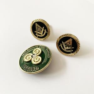 China Custom Lapel Pin With Chain Metal Badge Gold Spinning Design Cartoon Anime Soft Hard Enamel Pin Custom Lapel Pin wholesale
