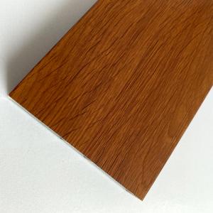 Sandblasting T5 T4 Wood Finish Aluminium Profiles GB/T 5237