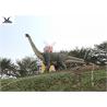 Robotic Animal Outdoor Dinosaur , Animatronic Brachiosaurus Dinosaur Lawn