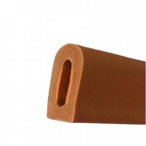 Custom Size Silicone Foam Strip Extruded Round/square Flat Silicone Sponge Foam Rubber Seal Strip