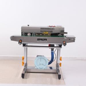 China Automatic Continuous Heat plastic bag sealing machine / Bag Sealer supplier